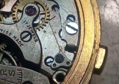reparación reloj antiguo chronographe